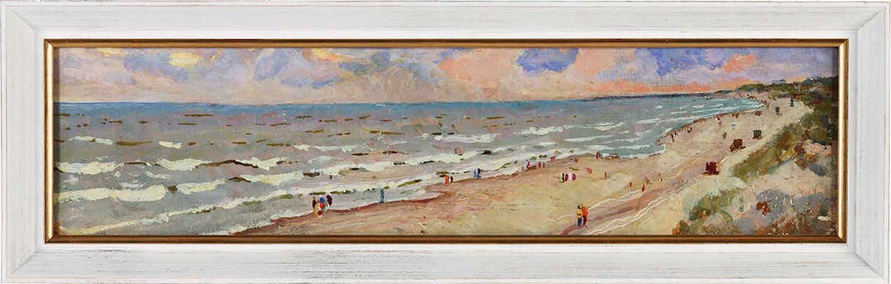 Елкин Василий Николаевич. Паланга. Пляж.